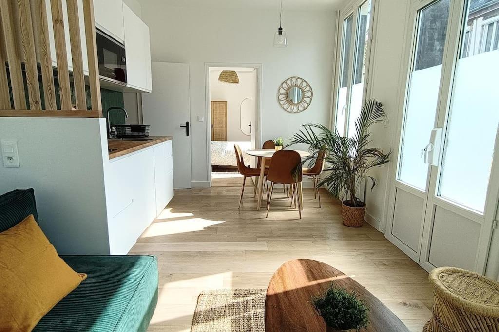 Appartement Gare Avec Parking Rouen Buitenkant foto
